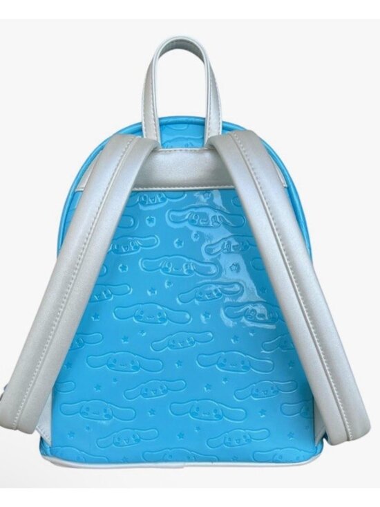 Loungefly Sanrio Cinnamoroll Moveable Ears Mini Backpack Blue White Shimmer NWT main image 5